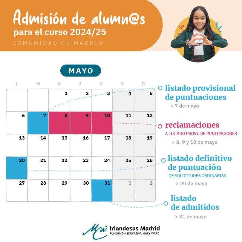Calendario admisiones 02 Irlandesas Madrid_web
